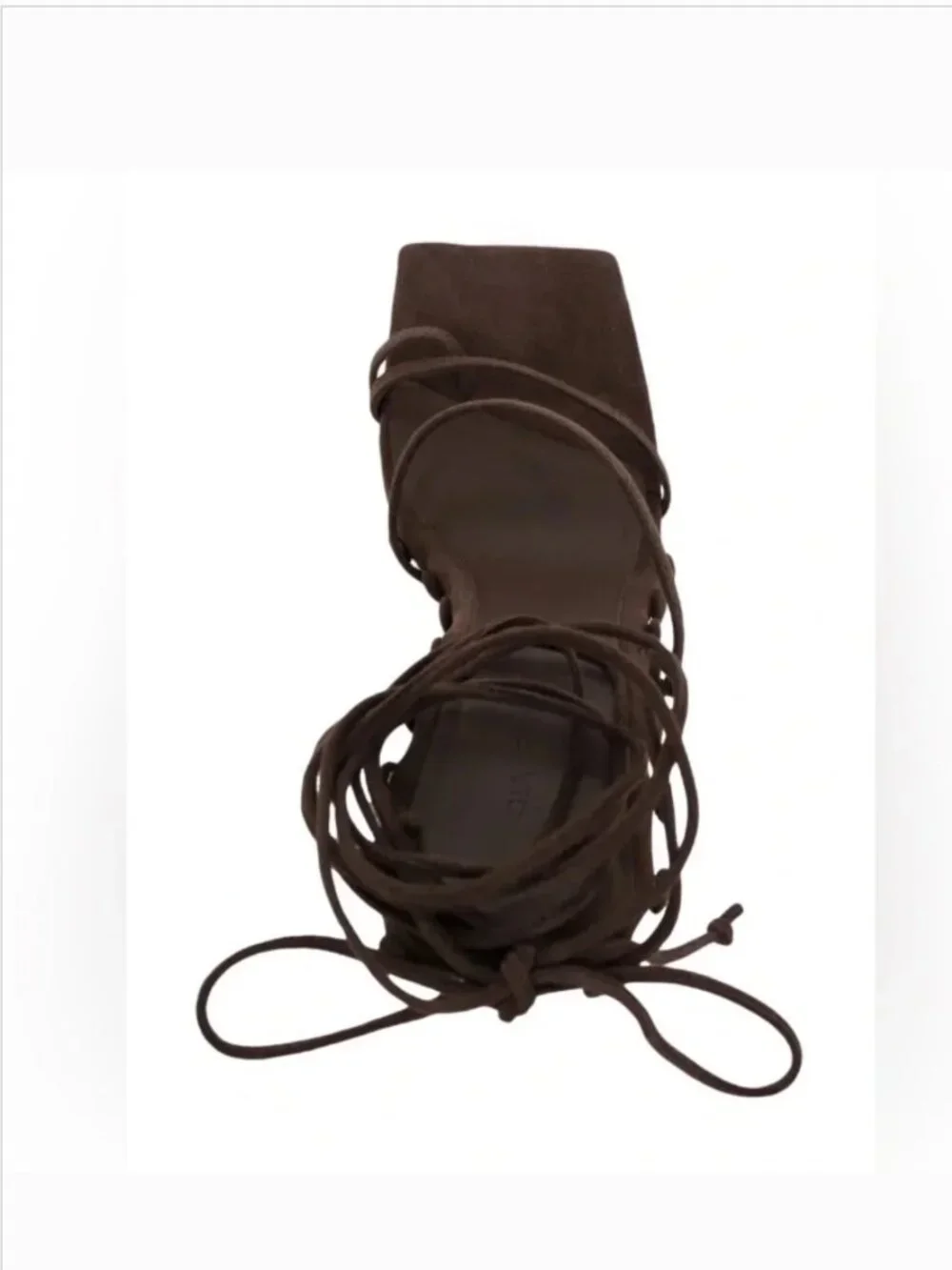 GIA/RHW Rosie suede sandals - Brown size 38